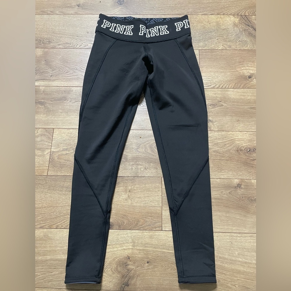 PINK Victoria's Secret Black Leggings